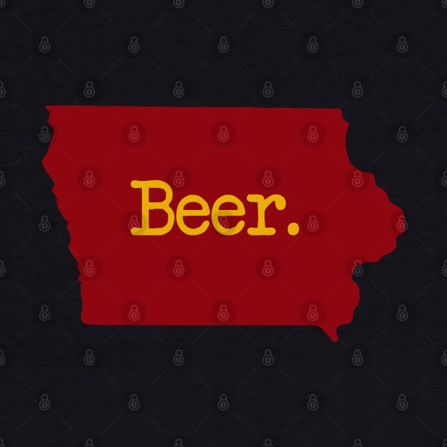 Iowa Beer IA by mindofstate